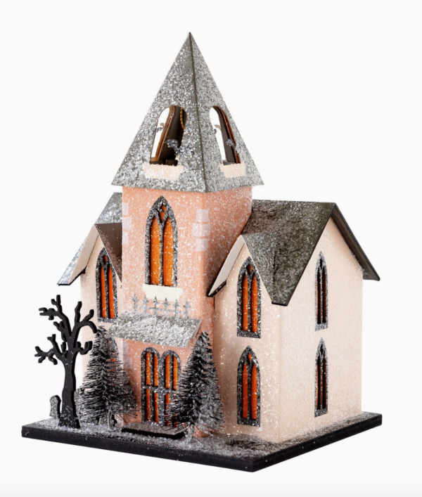 halloween abbey paper house